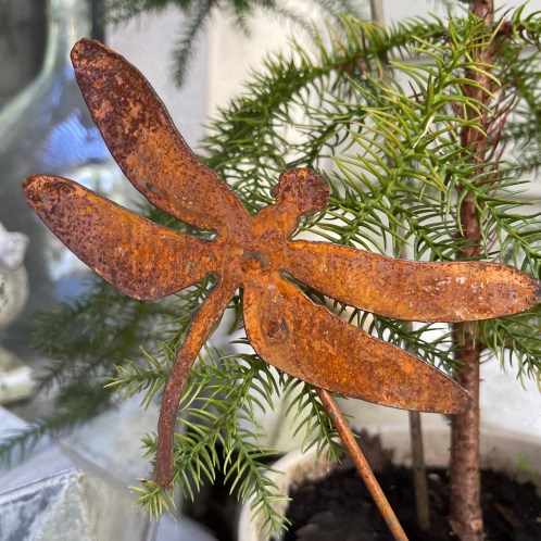 Mobile rouillé Libellule ☆ 11*8cm
