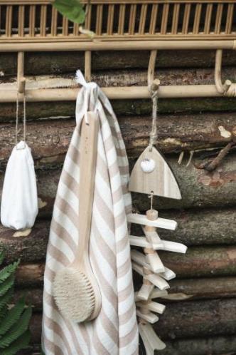 Grand poisson ☆ bois recyclé Ib Laursen-PSS8